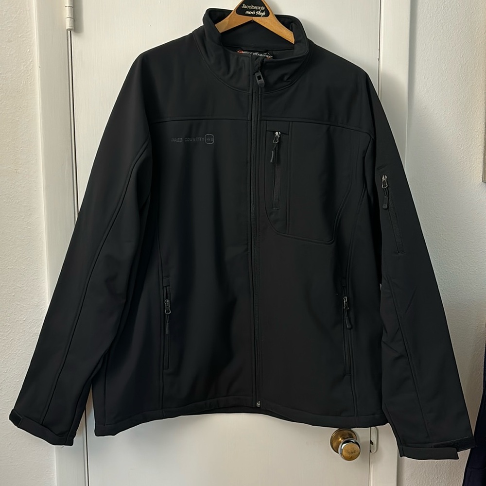 Free Country Water Resistant Jacket Men’s XXL Black